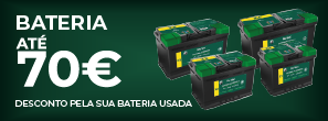 20% EN BATERÍAS + HASTA 20€ POR TU BATERÍA USADA