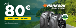 HANKOOK ATÉ 80€ DESC DIRETO