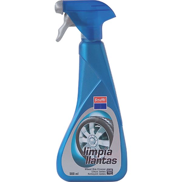 Limpador de jantes Krafft com spray 500 ml