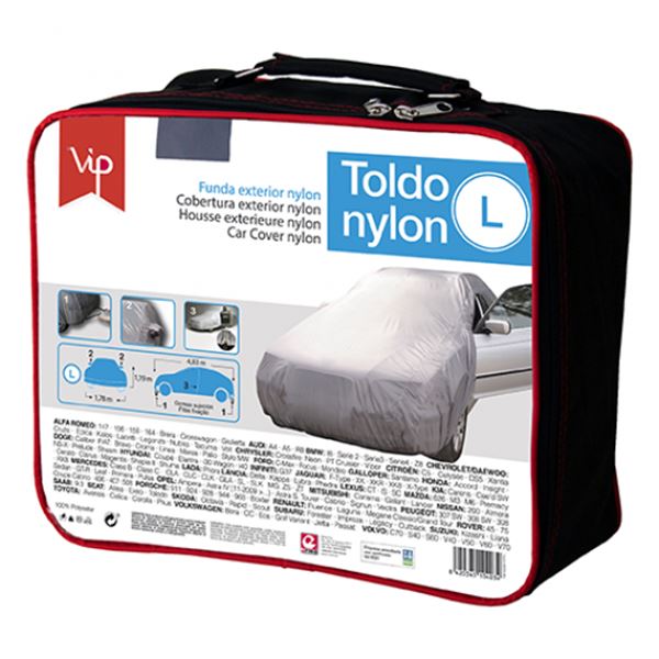 Cobertura exterior do automóvel em nylon l (485) Vip