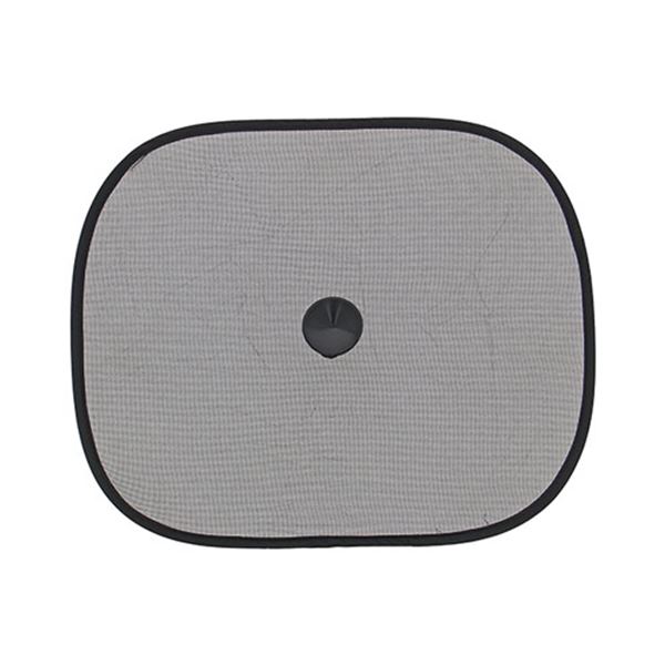 Cortinas laterais do carro pretas 44x36 2pcs