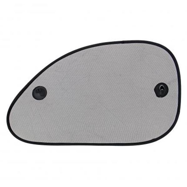 2 cortinas laterais para carro preto 65x38