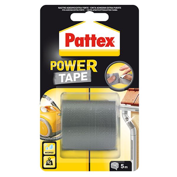 Pattex power-tape adesivo cinzento 50 x 5 m