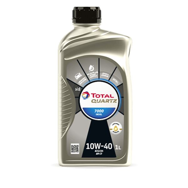 Óleo diesel 10W40 Total Quartz A3/B4 1L