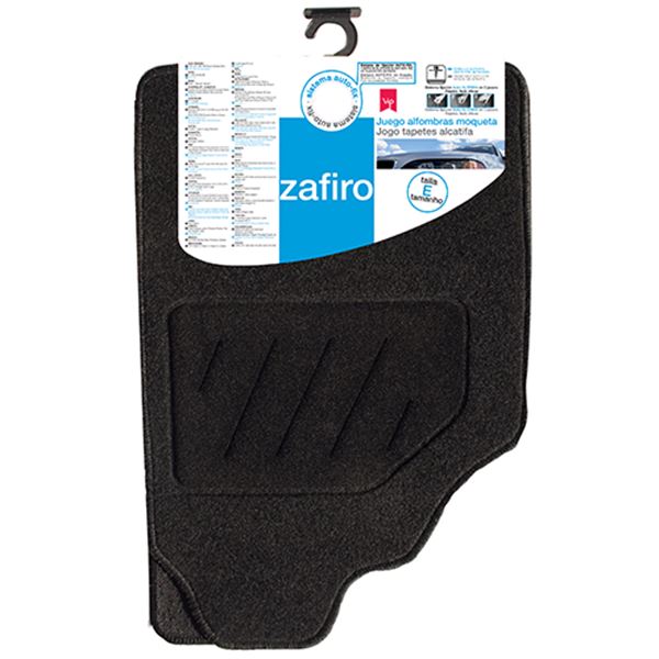 Conjunto de tapetes para automóveis em safira
