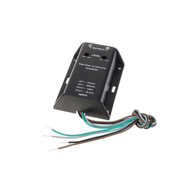 Adaptador de alta potência rca pré-sinal