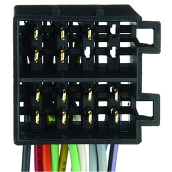 Conector iso fêmea - terminal macho