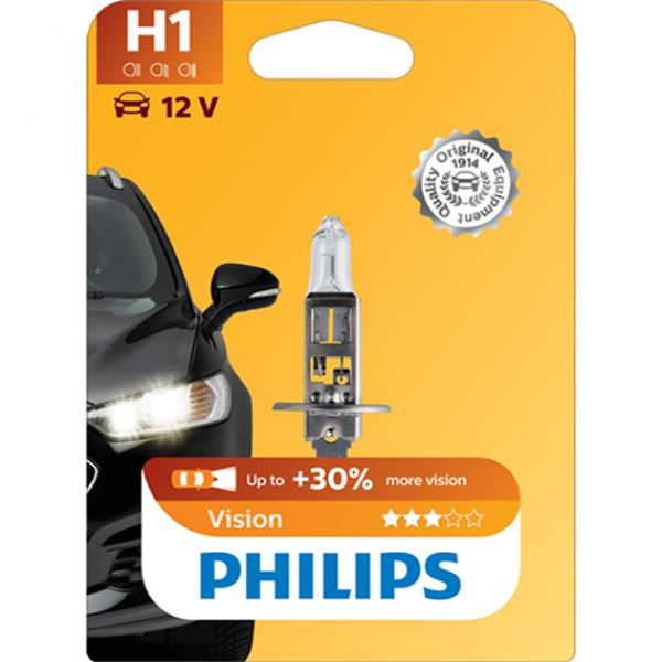 Lâmpada h1 Philips premium 55w 12v 1 unidade