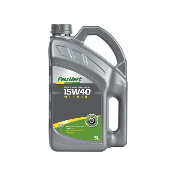 Óleo Feu Vert Acea A3/B3 15W40 5L