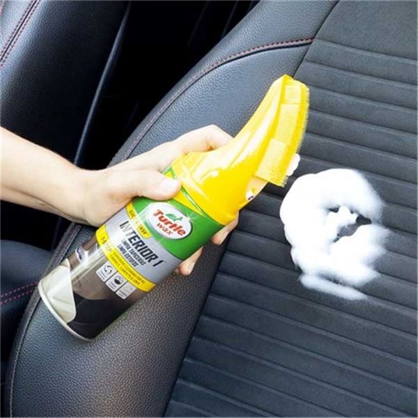 Espuma de limpeza de estofos com escova Turtle Wax 400 ml