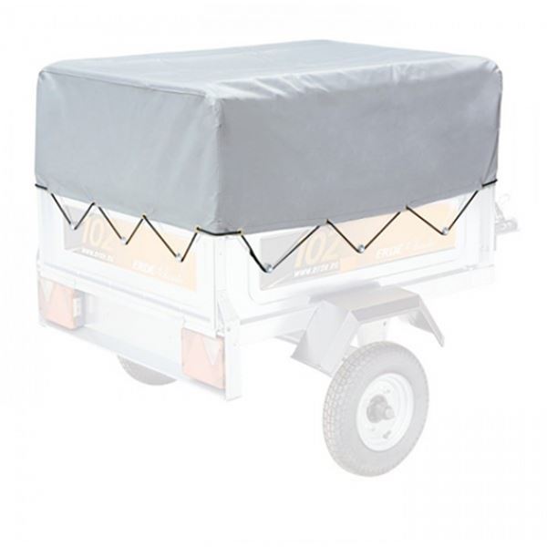 Toldo para reboque Erdé 163 altura 30 cm