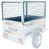 Gôndola de grelha dupla Erdé 163 750kg com grelha