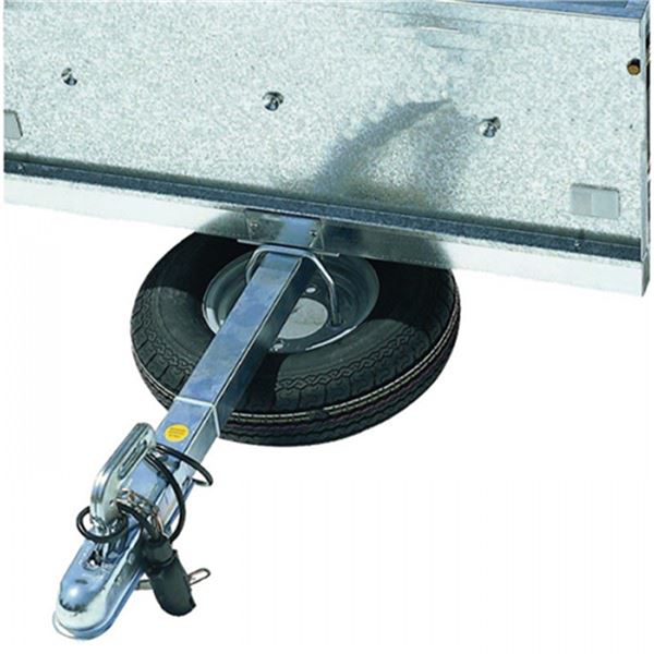 Suporte de roda sobresselente para reboque 233/233f