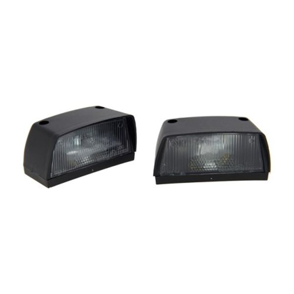 Conjunto de 2 lâmpadas Feu Vert para placa de reboque