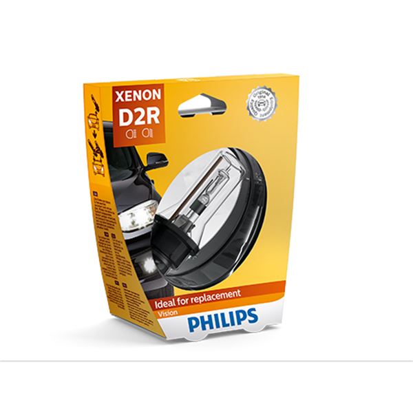 Lâmpada de xénon Philips d2r 1 unid.