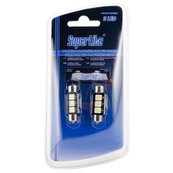 Candeeiros de teto Super Led 36 mm Esp Canbus