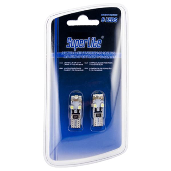 Luzes de presença Canbus Super 8 Led