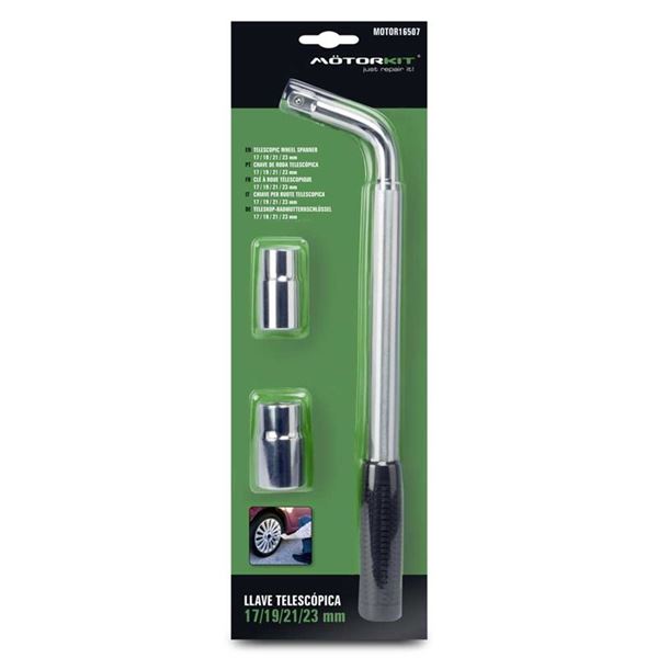 CHAVE DE RODAS TELESCÓPICA EXTENSÍVEL 17/19/21/23