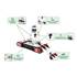 Porta-bicicletas Autobike pro z3 bola com plataforma para 3 bicicletas