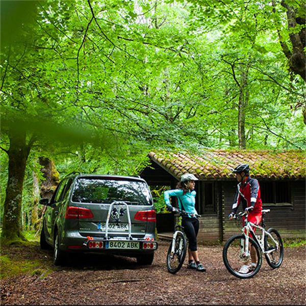 Porta-bicicletas Autobike pro z3 bola com plataforma para 3 bicicletas