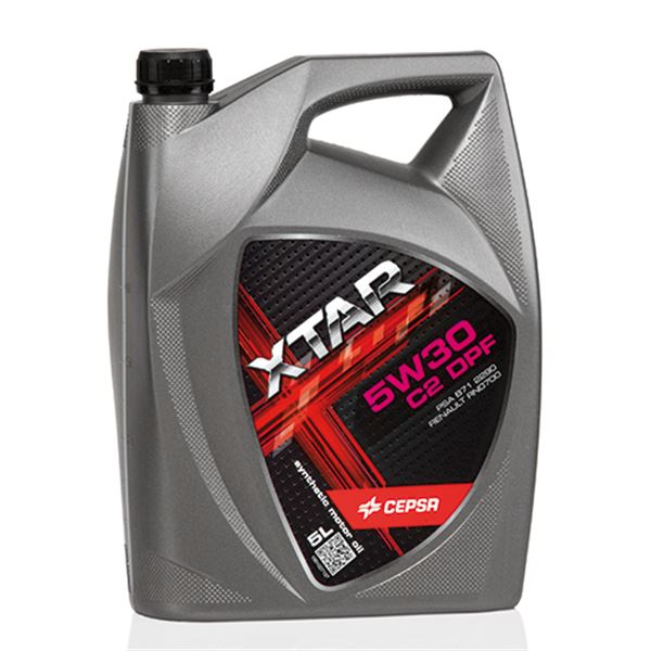 Óleo para motor Cepsa 5W30 xtar C2 DPF 5 L
