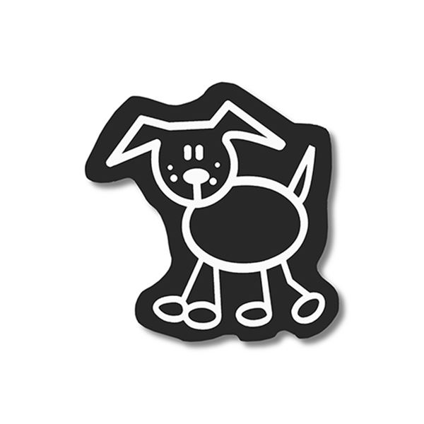 Autocolante para cães