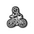 Autocolante de homem para bicicleta