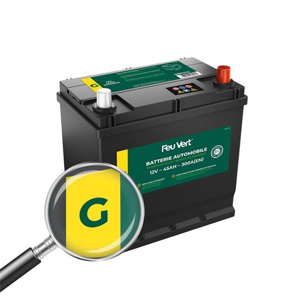Bateria para automóvel Feu Vert G 45ah 300a
