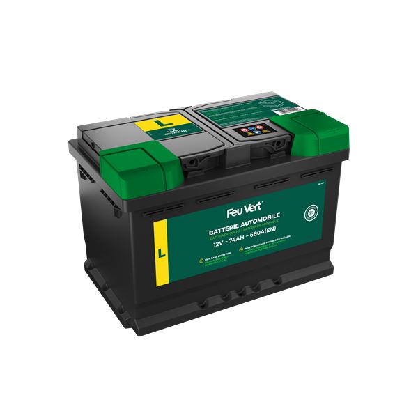 Bateria de automóvel Feu Vert L 74ah 680a