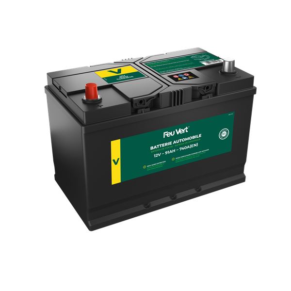 Bateria para automóvel Feu Vert V 91ah 740a