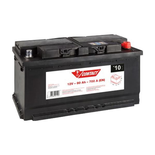 Contacto 10 Bateria para automóvel 80ah 700a