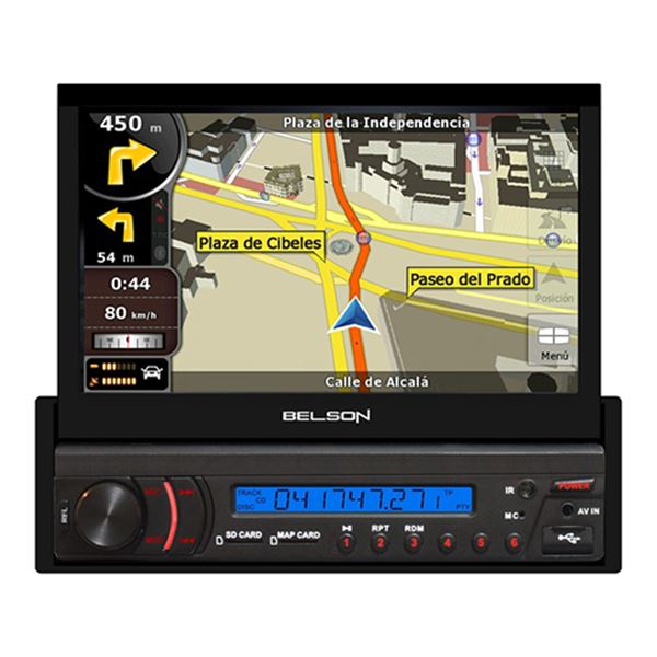 Sistema multimédia Bluetooth Belson 5708 GPS