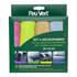 Kit de panos de microfibra Feu Vert 4 peças.