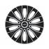Conjunto de tampas de cubos de 14" bicolores WRC mod 5