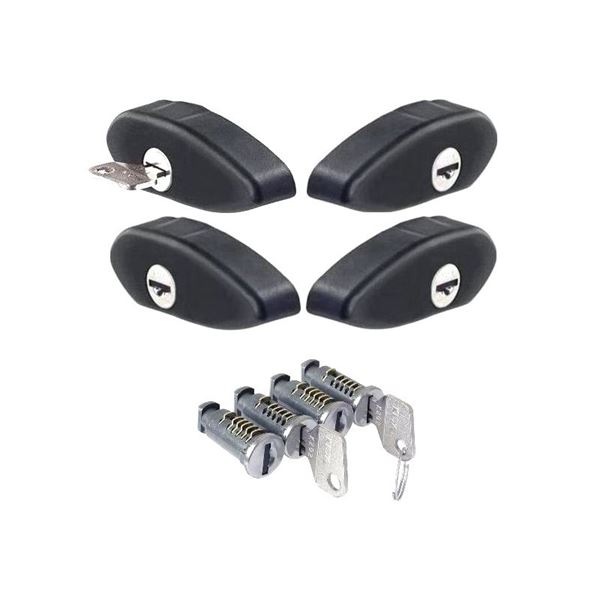 4 virolas + 4 lâmpadas antirroubo Cruz 932-047