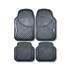 Conjunto de tapetes de borracha preta Goodyear para automóvel