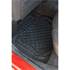 Conjunto de tapetes de borracha preta Goodyear para automóvel