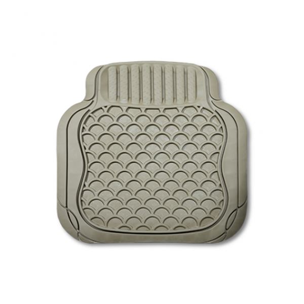 Conjunto de tapetes de borracha Goodyear Beige para automóvel
