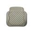 Conjunto de tapetes de borracha Goodyear Beige para automóvel