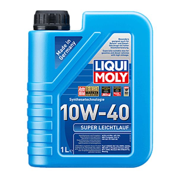 ÓLEO DE MOTOR LIQUI MOLY SUPER LEICHTLAUF 10W40 1L