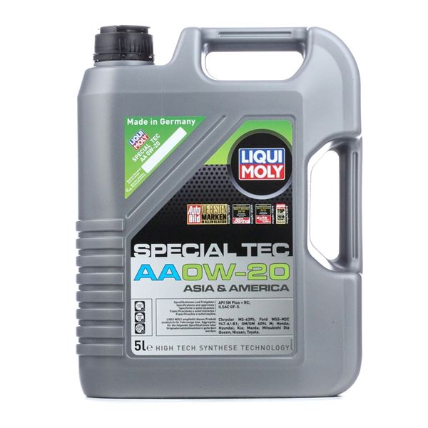 ÓLEO DE MOTOR LIQUI MOLY SPECIAL TEC AA 0W20 5L