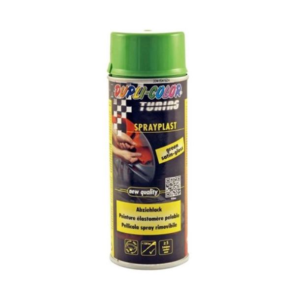 Spray de brilho para plástico verde 400 ml