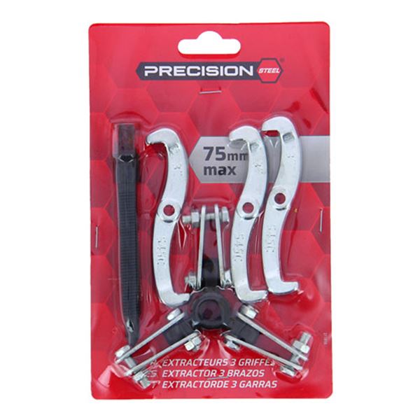 Extrator de três pernas 75mm Aço de precisão