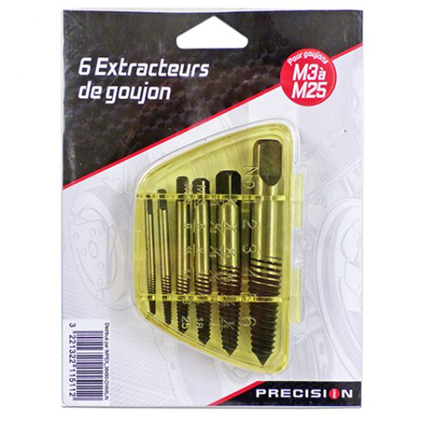 Extrator de parafusos de aço de precisão