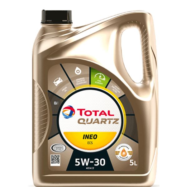 Óleo 5W30 Total Quartz Ineo ECS Acea C2 5L