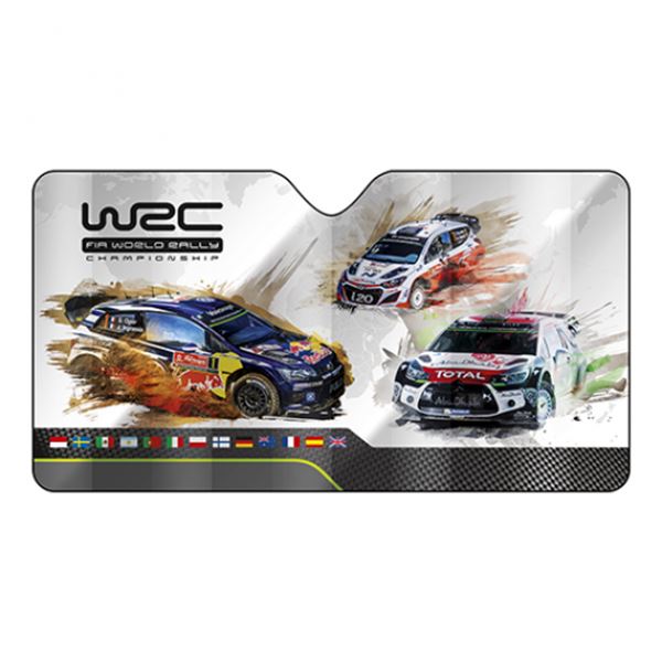 Pala de sol para automóvel em alumínio l 130x70 WRC premium