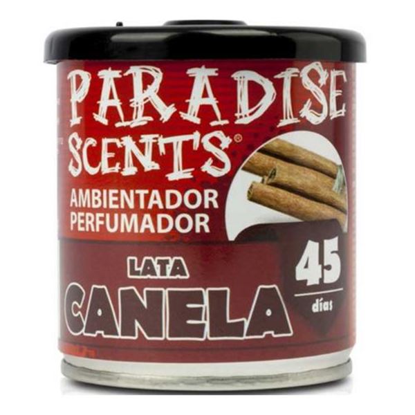 Lata de ambientador para automóvel Paradise Scents canela 100gr