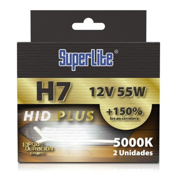 Caixa da lâmpada H7 Hid Plus 150% E-Mark H7 Hid Plus 150% , E-Mark