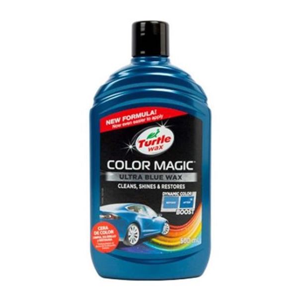 Cera Turtle Wax azul escuro para polir o corpo 500 ml