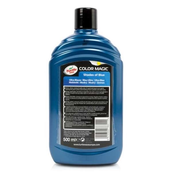 Cera Turtle Wax azul escuro para polir o corpo 500 ml